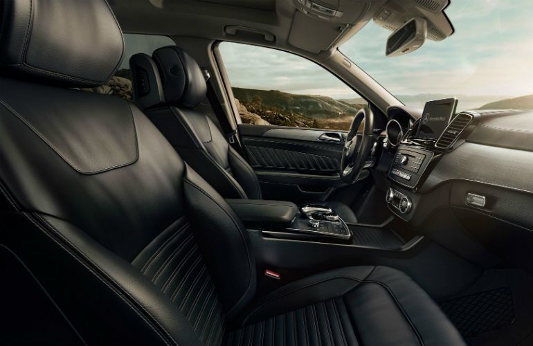 Black leather interior GLE350