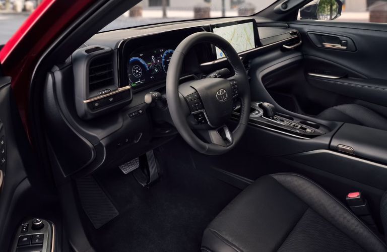 dashboard view of the 2025 Toyota Crown