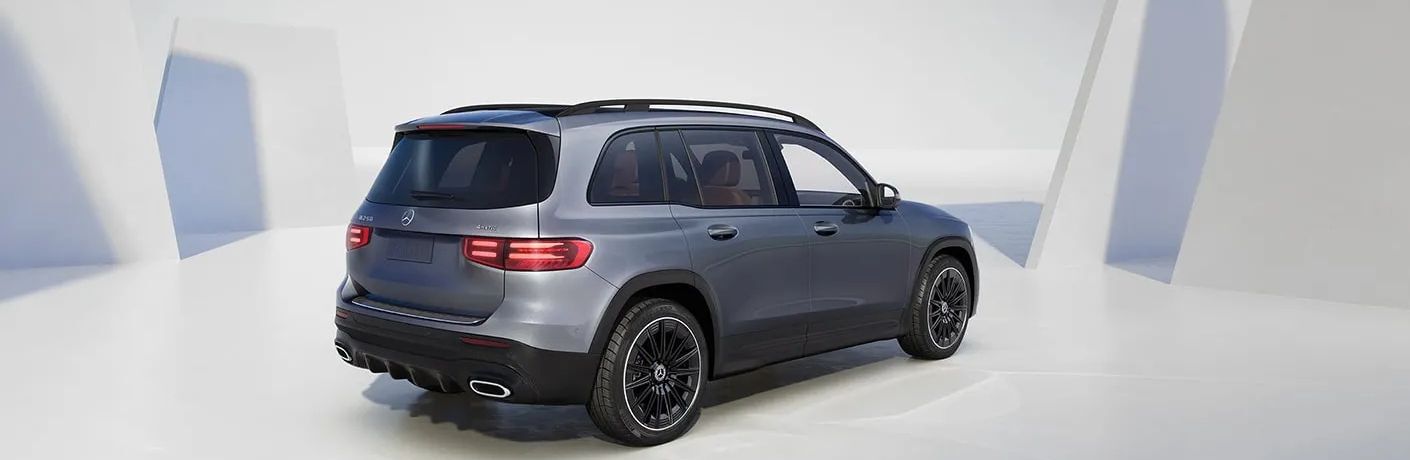2026 Mercedes-Benz GLB rear and side angle