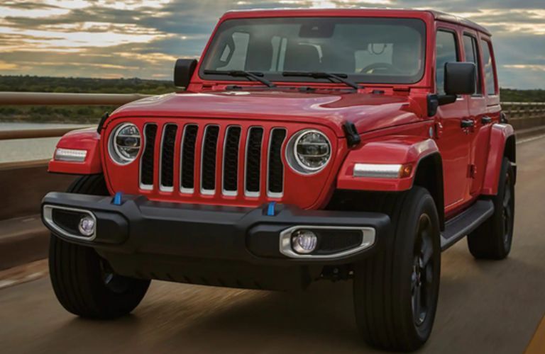 2023 Jeep Wrangler front and side view