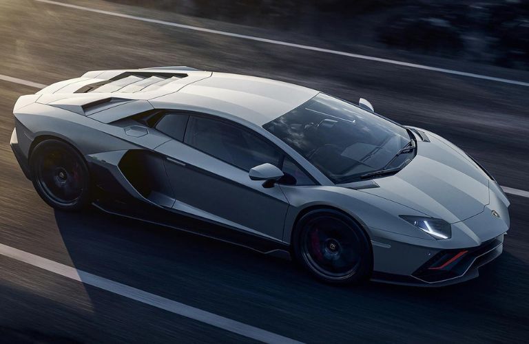 Lamborghini Aventador exterior top view