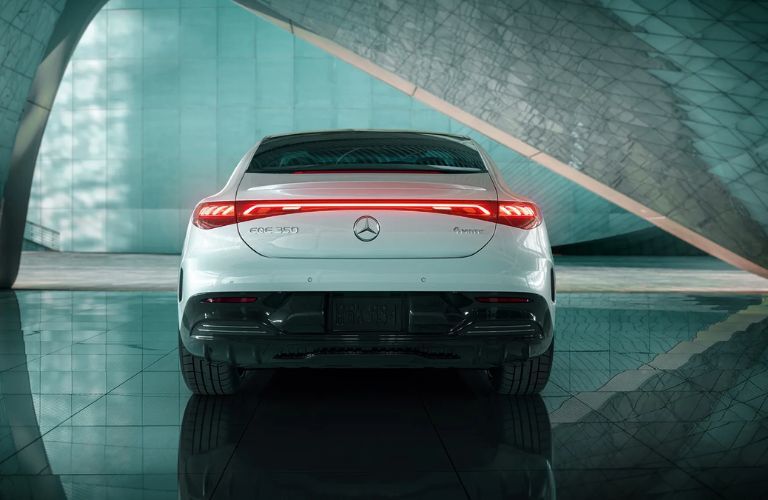 2025 Mercedes-Benz EQE 350+ SUV exterior rear view
