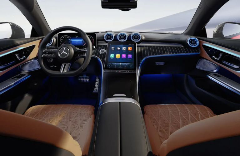 dashboard view of the 2024 Mercedes-Benz CLE 450 4MATIC Coupe