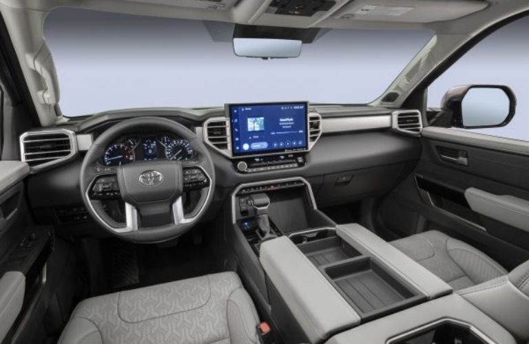 2022 Toyota Tundra front interior