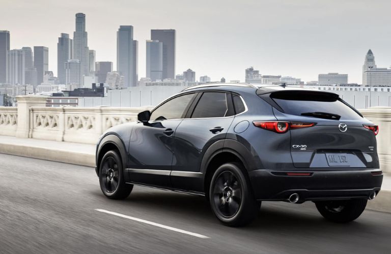 2023 Mazda CX-30 on a city road