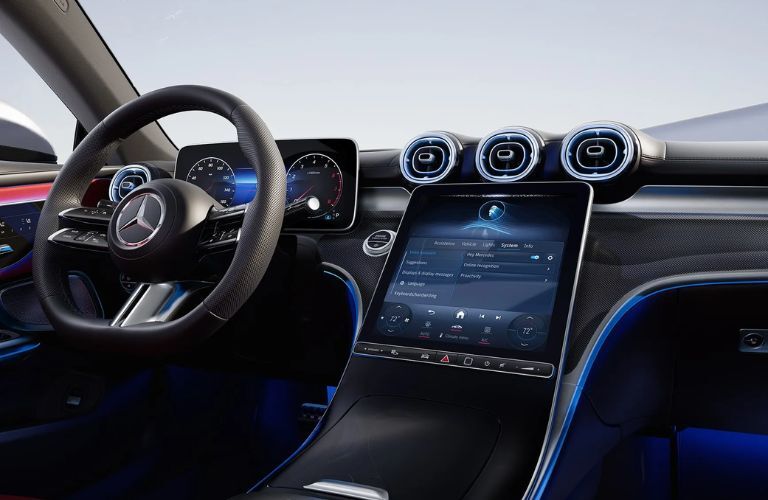 2026 Mercedes-Benz CLE interior front view
