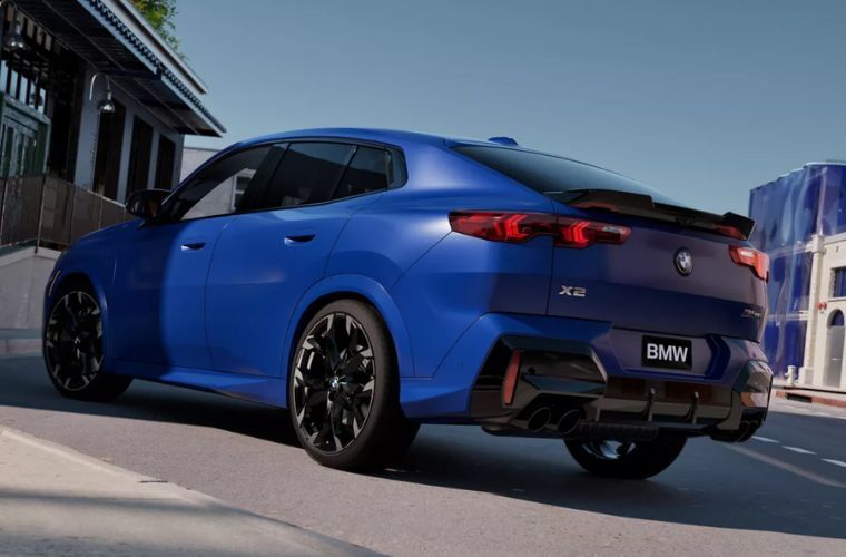 2026 BMW X2 exterior rear view