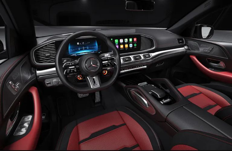 cockpit of the 2025 Mercedes-Benz AMG® GLE 53 Coupe