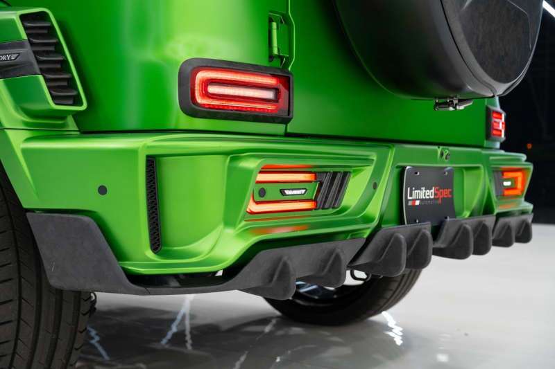 The rear bumper and tailgate of the 2025 Mercedes G-Class Mansory Gronos