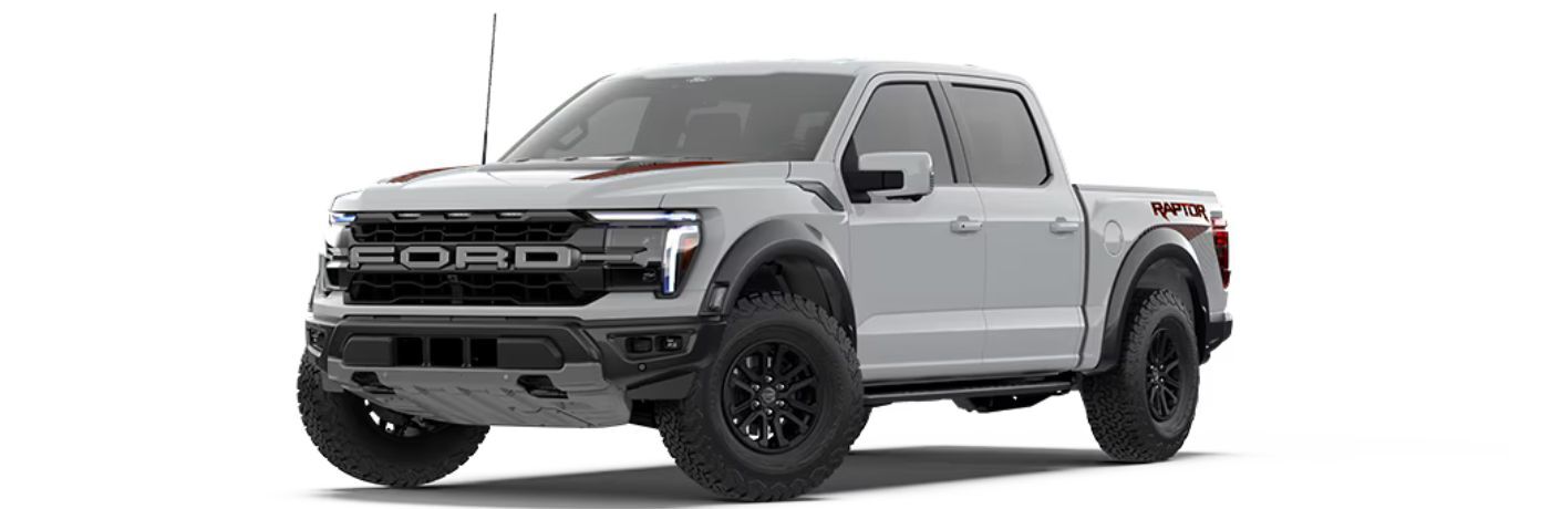 2026 Ford F-150 Raptor front and side view