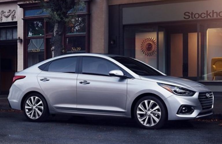 2021 Hyundai Accent side view