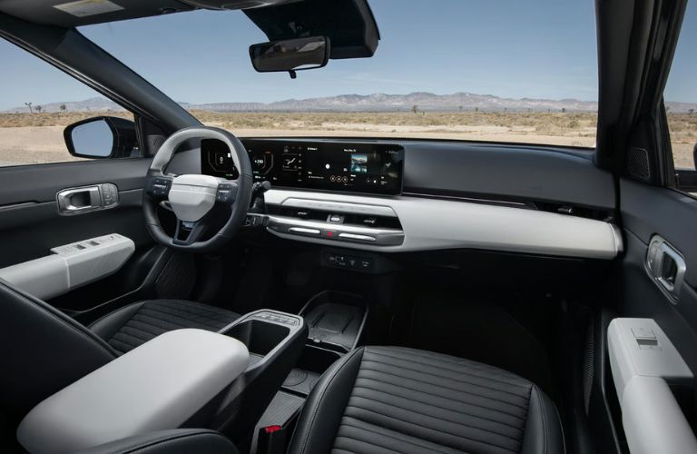 cockpit of the 2026 Kia EV4