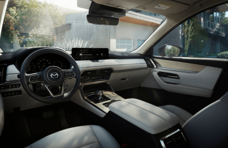 dashboard view of the 2025 Mazda CX-90