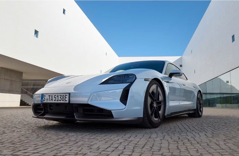2024 Porsche Taycan Turbo S exterior front side view