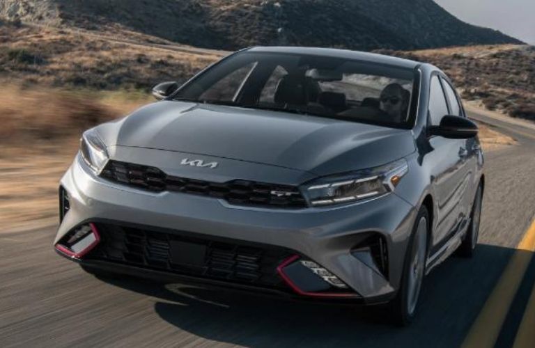 2022 Kia Forte front and side view