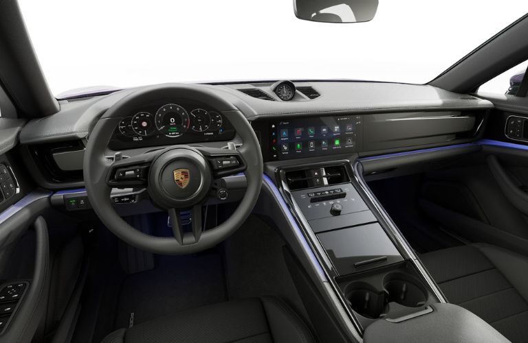 2026 Porsche Panamera 4-E Hybrid interior front dash