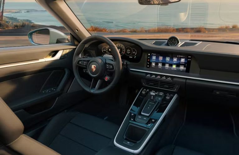 2026 Porsche 911 Carrera 4S interior front dash