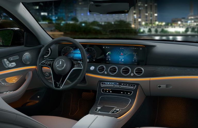 2022 Mercedes-Benz E350 Sedan cockpit view