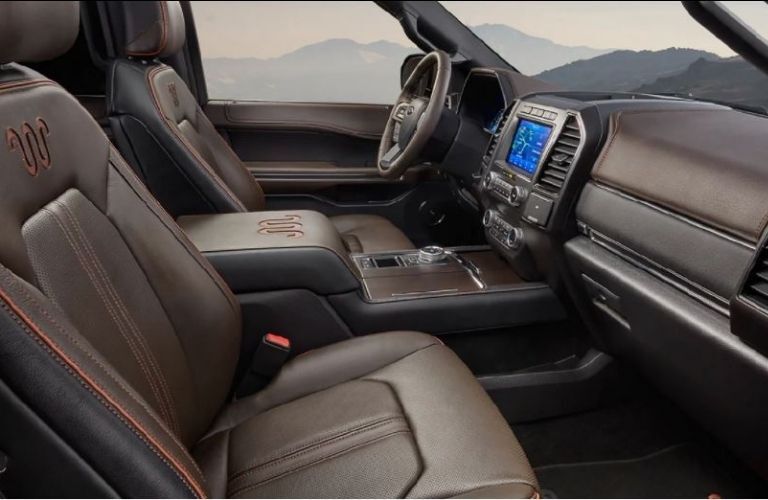 2020 Ford Expedition interior dash and wheel