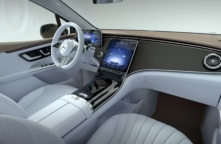 2023 Mercedes-Benz EQE 350+ SUV infotainment display