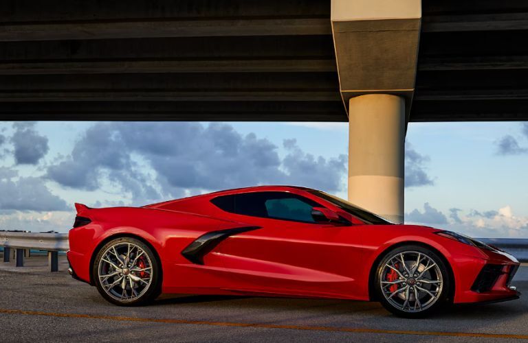 Sideview of the 2024 Chevrolet Corvette