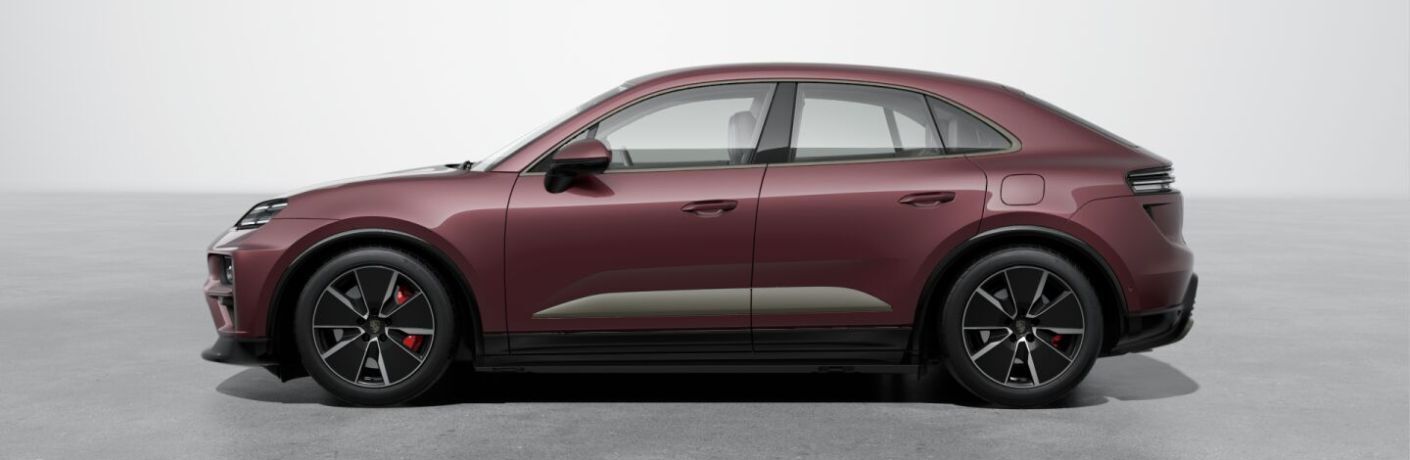 Porsche Macan Turbo Electric exterior side view