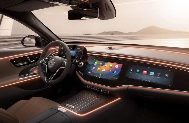 cockpit of the 2025 Mercedes-Benz E-Class