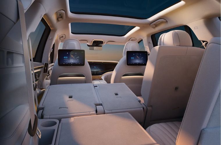 2026 Mercedes-Benz EQS 550 4MATIC® SUV interior view