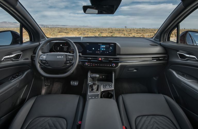 2026 Kia Sportage interior front dash