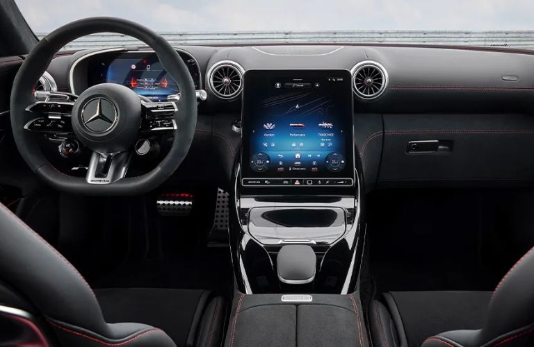 dashboard view of the 2025 Mercedes-AMG GT 63 PRO 4MATIC®+ Concept Vehicle