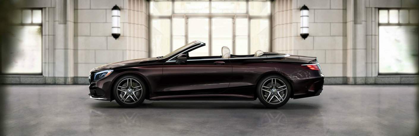 Maroon 2017 Mercedes-Benz S-Class Cabriolet