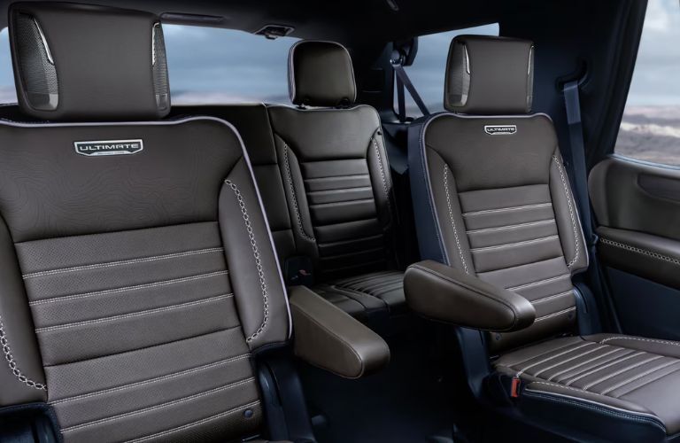 seating in the 2025 GMC Yukon