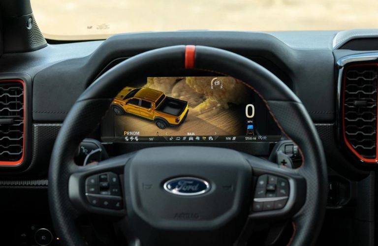 2026 Ford Ranger Raptor steering wheel