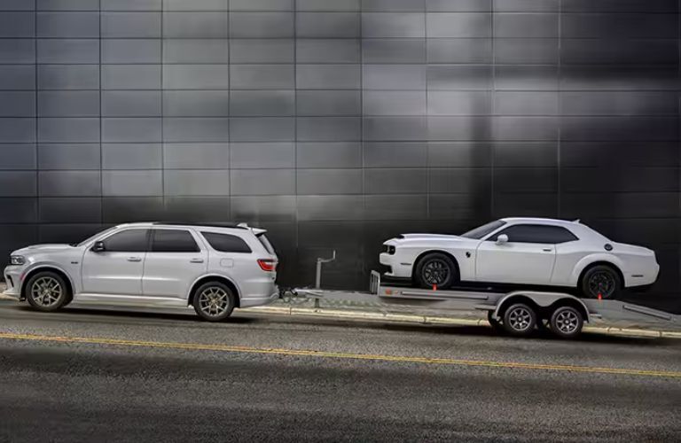 2025 Dodge Durango towing another car