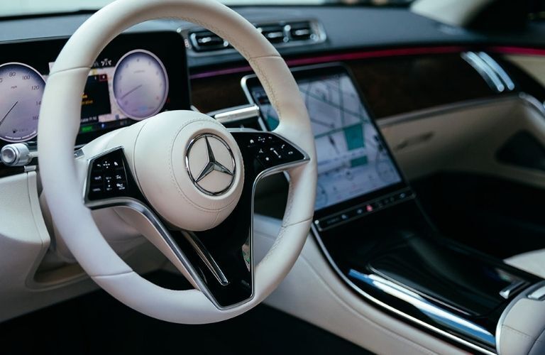 2022 MB S-Class Sedan steering wheel