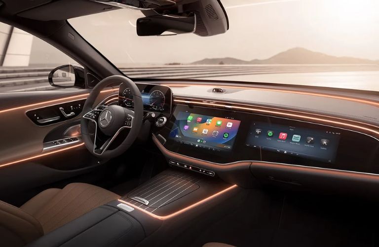 2025 Mercedes-Benz E-Class Sedan touchscreen display