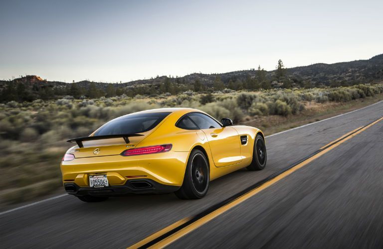 2017 Mercedes-AMG GT S Bright Yellow Exterior
