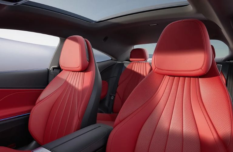 Seating in the 2025 Mercedes-Benz CLE 300 4MATIC® Coupe