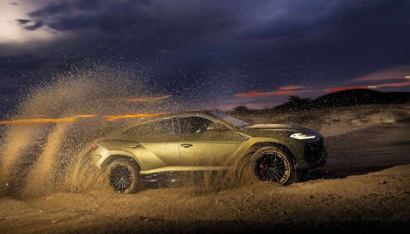 The Lamborghini Urus, one of the Exotic SUVs for Sale near Miami
