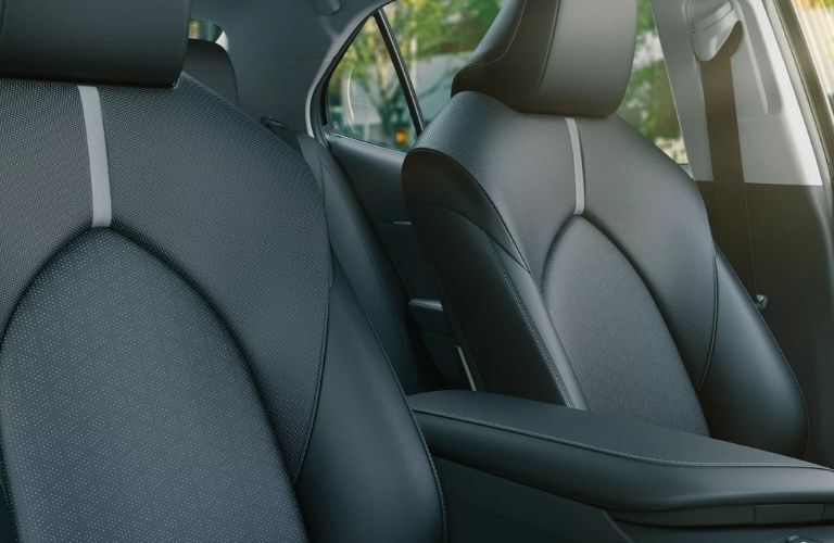 2022 Camry XSE Hybrid in Black leather trim