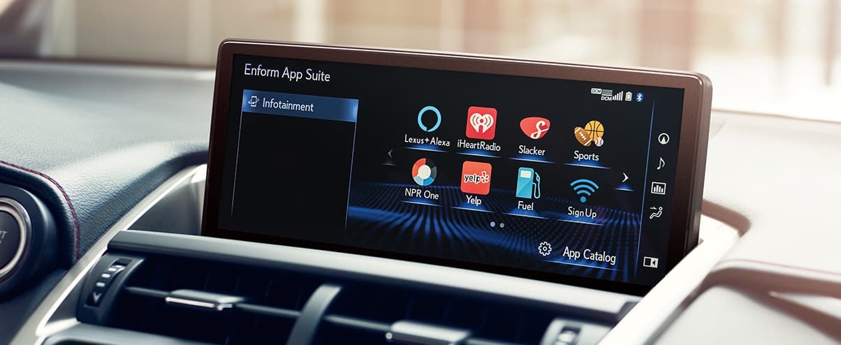 Your favorite apps now live in your lexus