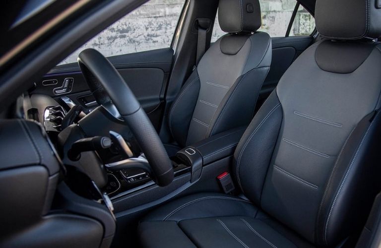 A-Class cabin of the 2022 Mercedes-Benz A