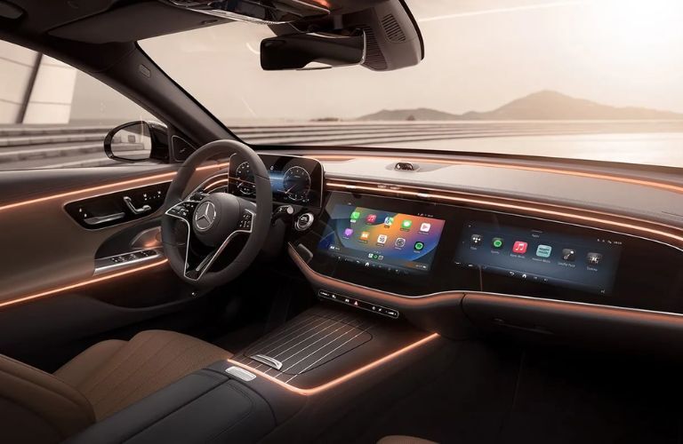 2024 Mercedes-Benz E 350 4MATIC Sedan interior front dash