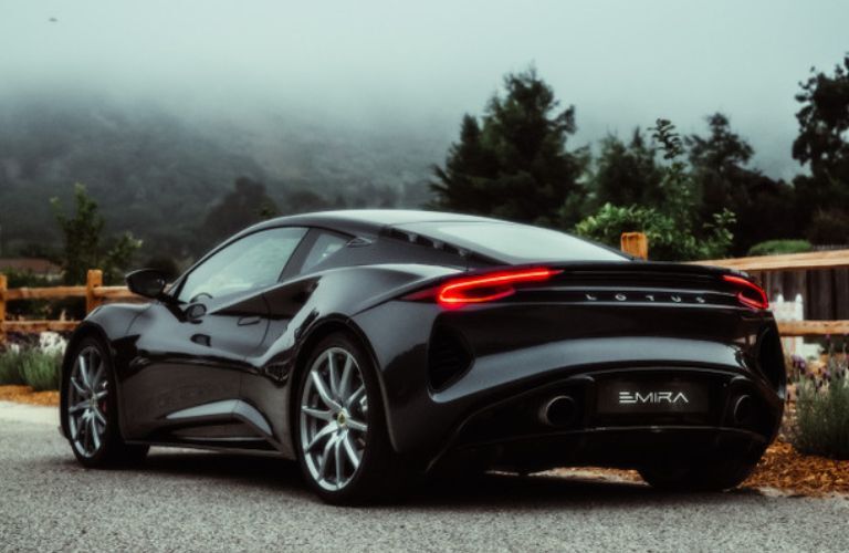 2022 Lotus Emira rear quarter view