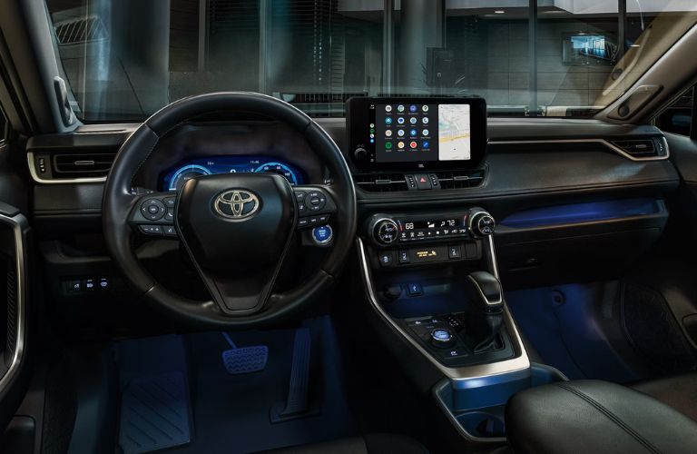 2025 Toyota RAV4 interior front view