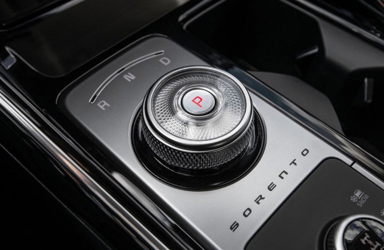 modern gear control of the 2025 Kia Sorento Hybrid