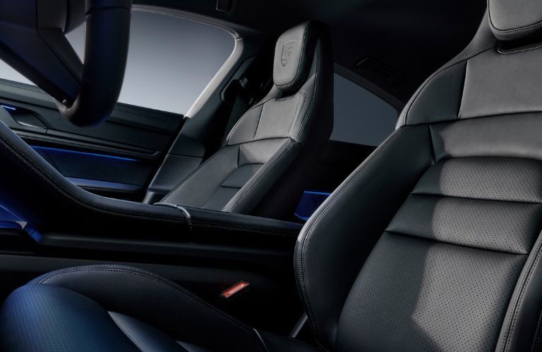 2026 Porsche Taycan Black Edition interior seats