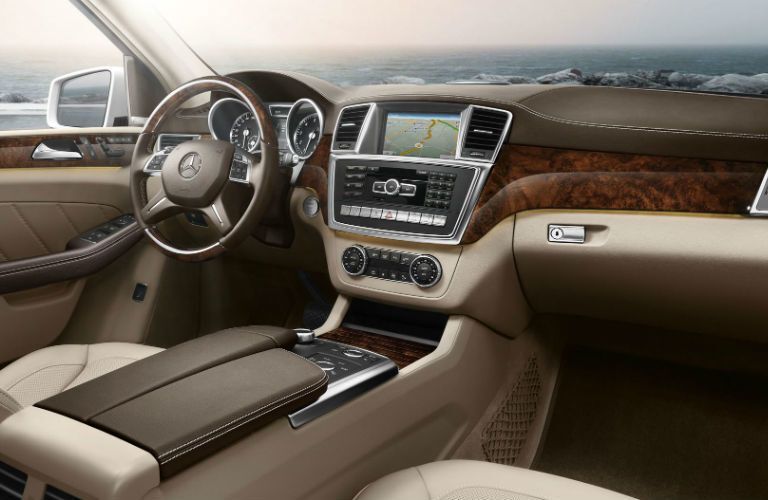 Cabin of the 2016 Mercedes-Benz GL-Class