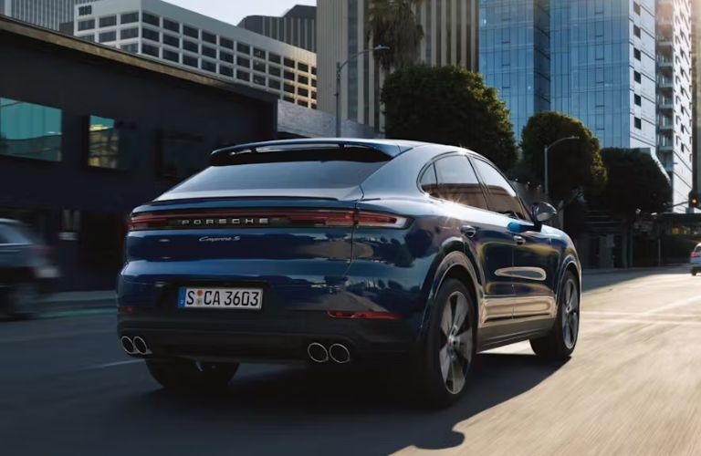 2025 Porsche Cayenne Coupe exterior rear view