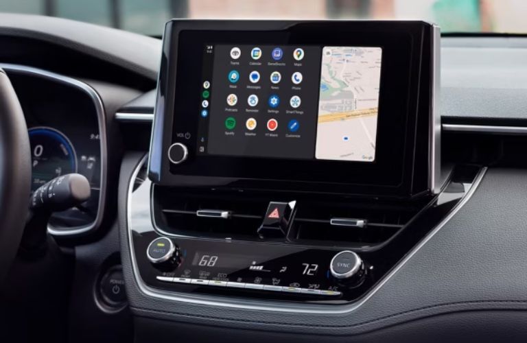 Android Auto™ in a Toyota